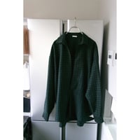 Blanc YM / Silk Plaid Skipper Shirts *Green