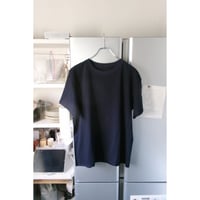 ABELIA EDWARD GOUCHA / CLASSIC T-SHIRT DOT MESH *NAVY