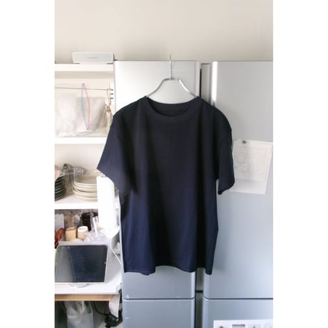 ABELIA EDWARD GOUCHA / CLASSIC T-SHIRT DOT MESH *NAVY