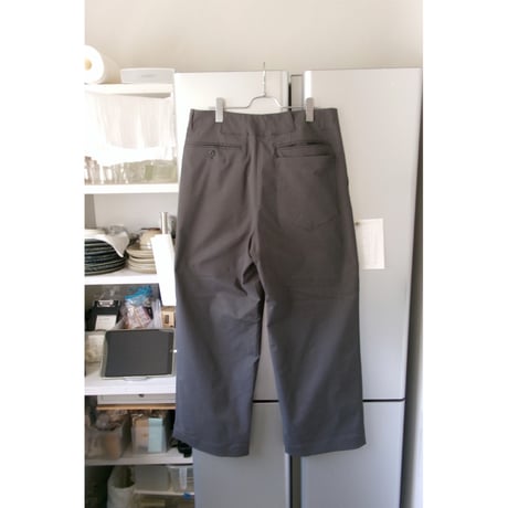 [LIMITED ITEM] ABELIA EDWARD GOUCHA / BASEBALL SLACKS *CHARCOAL