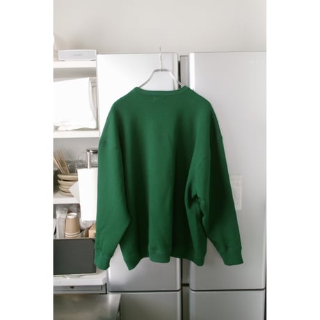 FUJI /  crew neck sweat *green