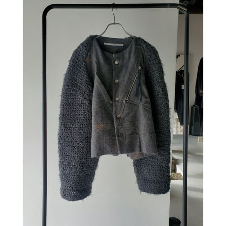 tokio /crash knit arm JKT
