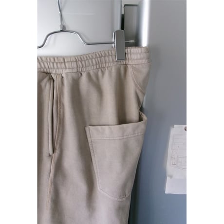 NVRFRGT / CURVED LEG LOUNGE PANTS *TAUPE