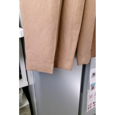 Blanc YM / Linen Silk Oversize Pants *BEIGE