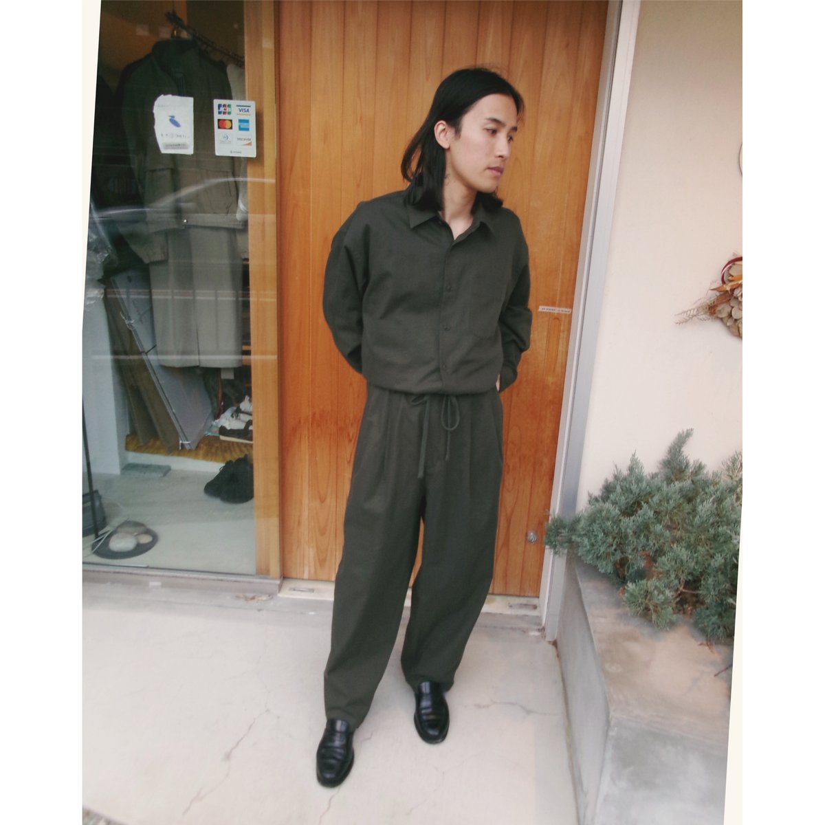 YOKO SAKAMOTO / JUMP SUITS *OLIVE | AVET