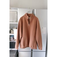 FUJI / BRUSHED WOOL PULLOVER *ORANGE