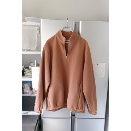 FUJI / BRUSHED WOOL PULLOVER *ORANGE