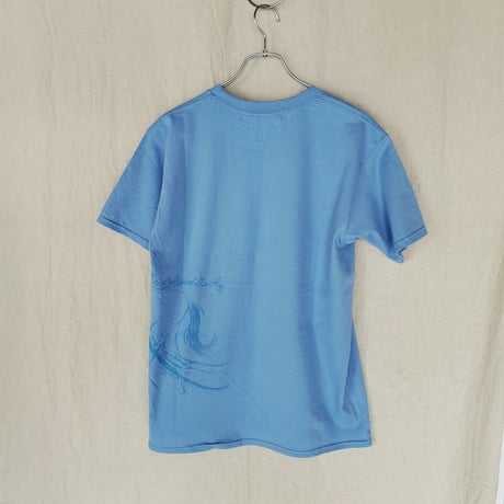 ABELIA EDOWARD GOUCHA / Side 馬 tee - C・Blue