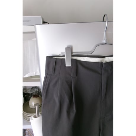 [LIMITED ITEM] ABELIA EDWARD GOUCHA / BASEBALL SLACKS *CHARCOAL