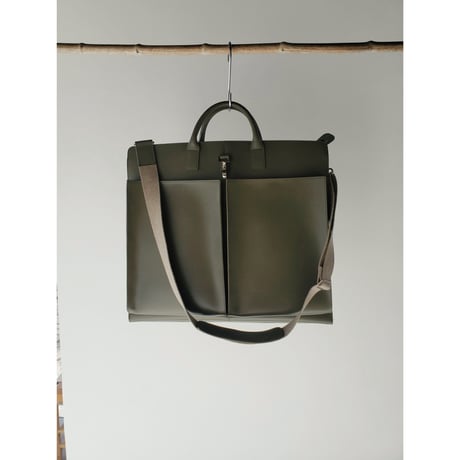 Rich I / RECTANGLE [LEATER HELMET BAG]