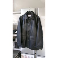 MY___ / LEATHER JACKET *ASH