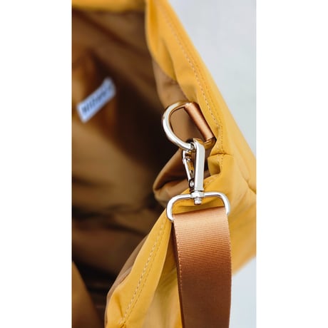 HIDAKA / PING-PONG PADDED TOTE *CAMEL