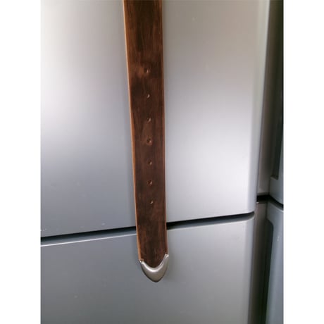 NVRFRGT / 4C DISTRESSED LEATHER BELT *BROWN