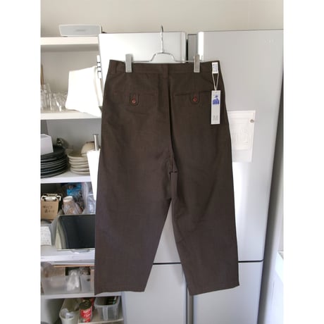 NO ROLL / THICKWALK N.WEATHER PANTS *DARKEST BROWN