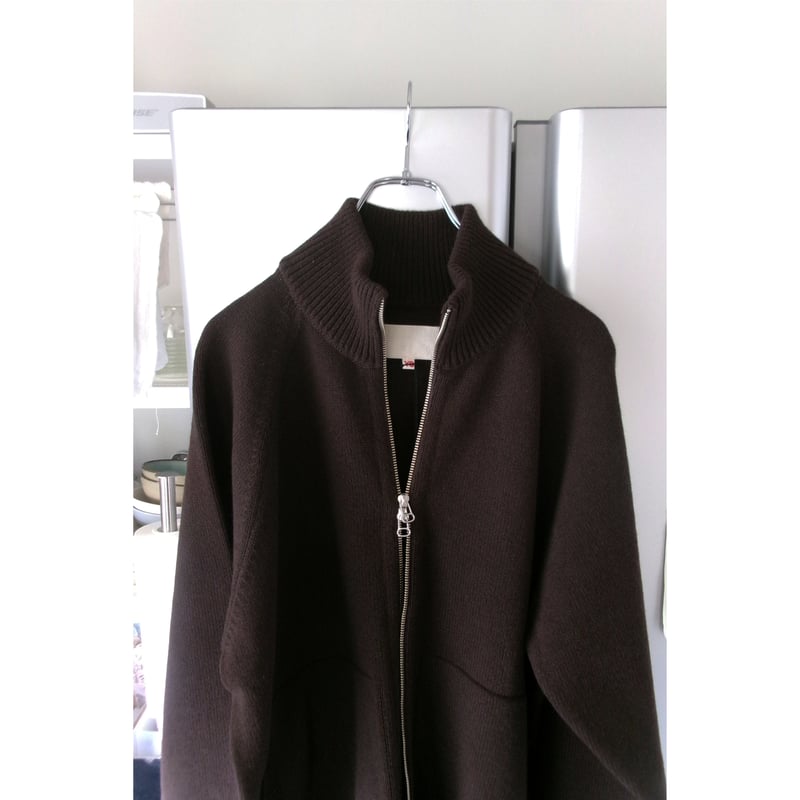 YOKO SAKAMOTO / DRIVERS KNIT *BROWN | AVET