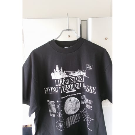 HIDAKA / STEINER TEE *BLACK