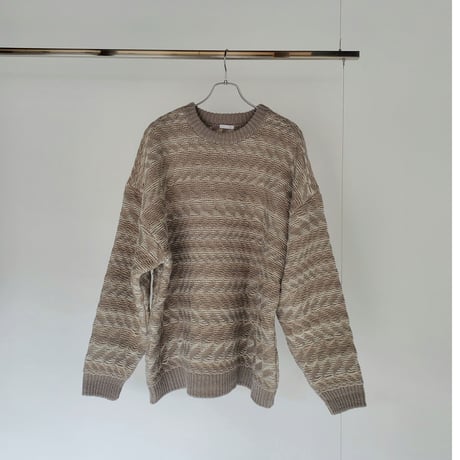 Blanc YM / Inside out Knit Pullover
