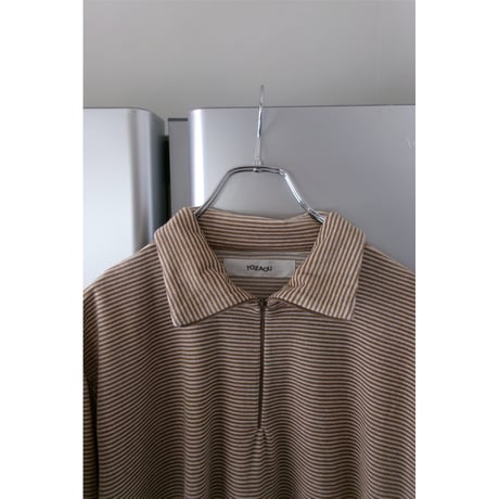 TOZAOU / Uniform Polo *Brown