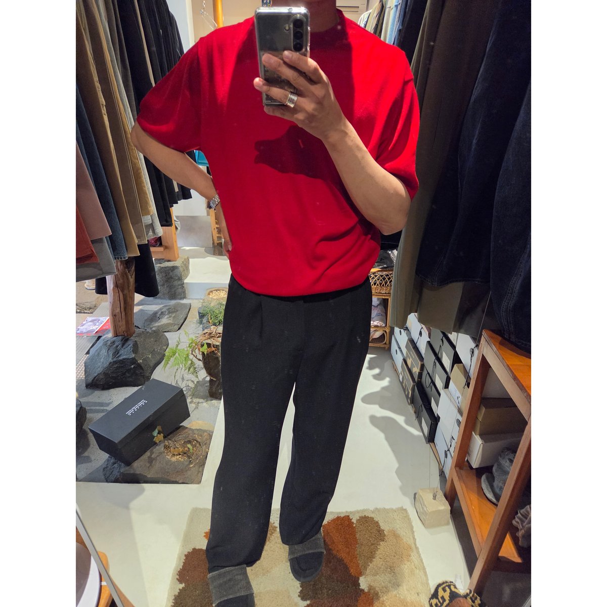 ABELIA EDWARD GOUCHA / BASEBALL SLACKS *BLACK