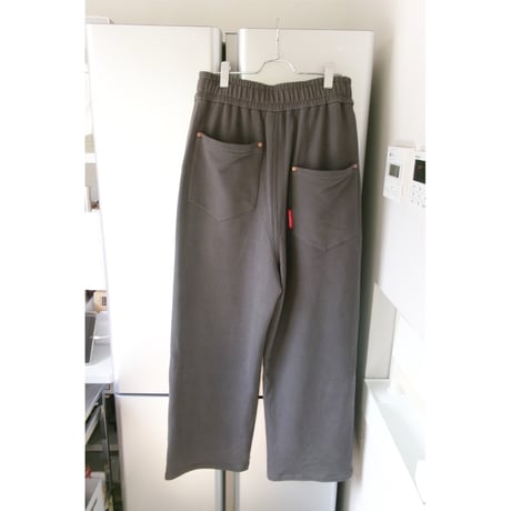 ABELIA EDWARD GOUCHA / ECHO PANTS SWEAT *CHARCOAL