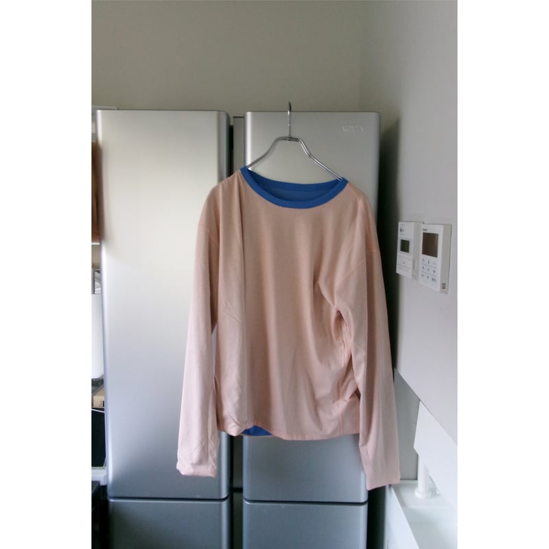 OLD FOLK HOUSE / Reversible Long-Sleeve *Blue &