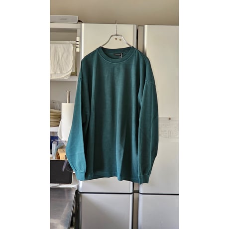 ●EVCON/ PIGMENT WIDE L/S T-SHIRT *GREEN