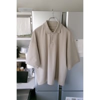 YOKO SAKAMOTO / BOX TUBE POLO *BEIGE