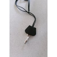 Rich I / Leather Cord Crochet *Black