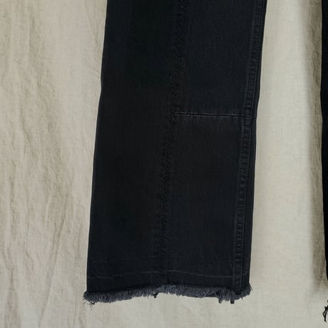 Rich I / JEAN [BOOTS CUT DENIM PANTS] - BLACK