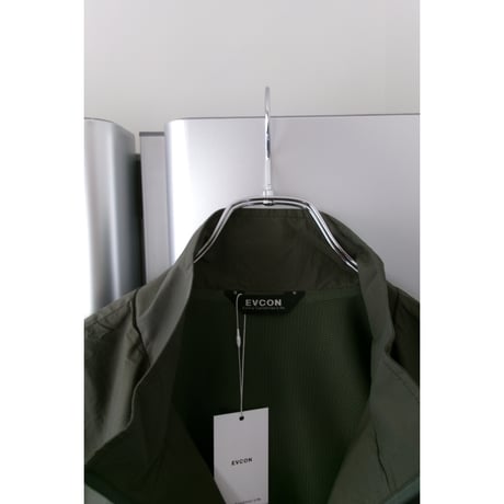 EVCON/ NYLON ZIP UP VEST *KHAKI