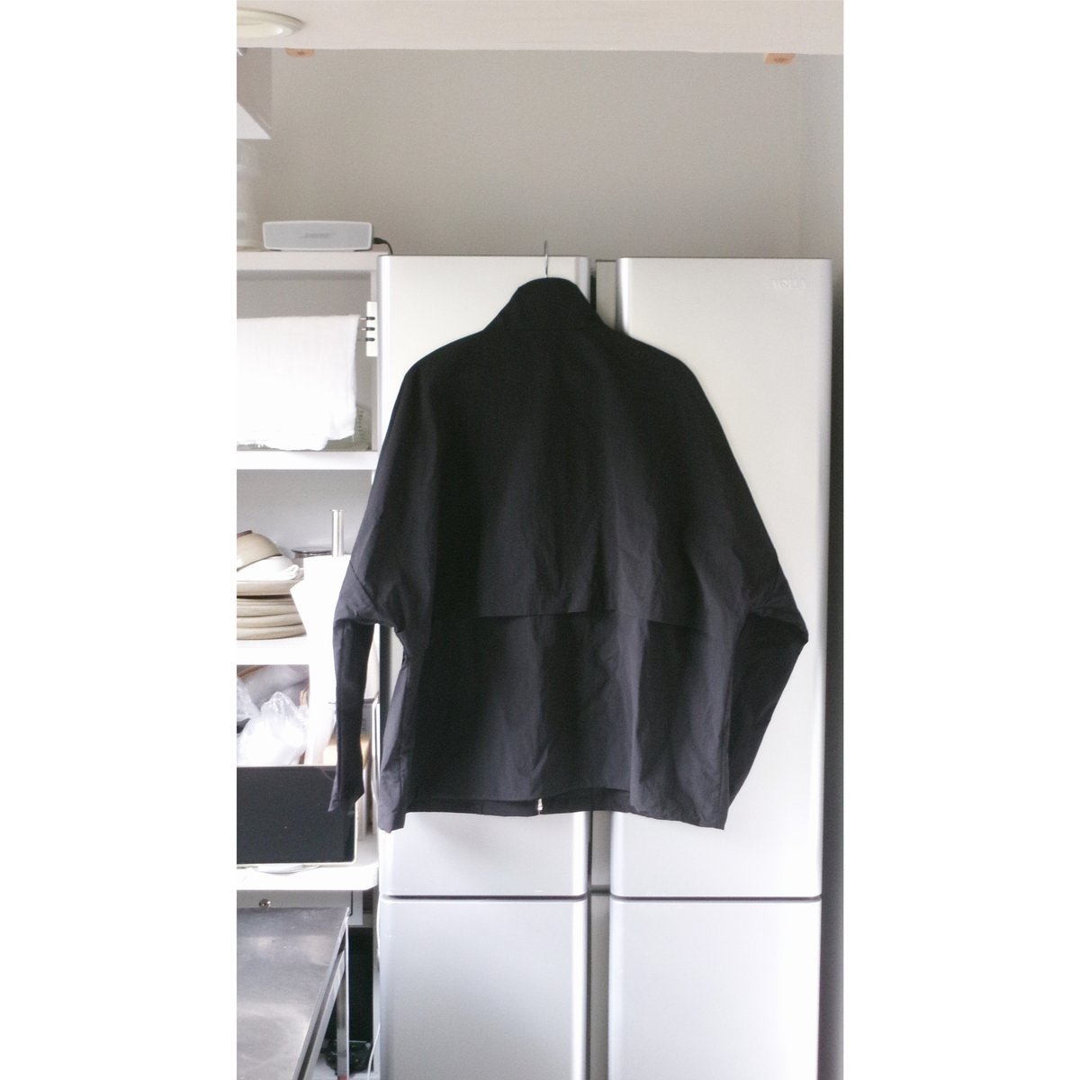Blanc YM / Ripstop Nylon Track JKT *BLACK | AVET