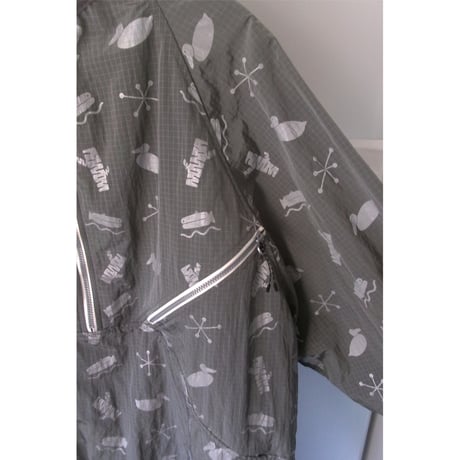 NO ROLL / SIGN REFLECTION PULLOVER *GREY