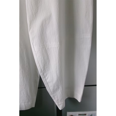 FUJI / COTTON BALLOON PANTS (for ladies) *WHITE
