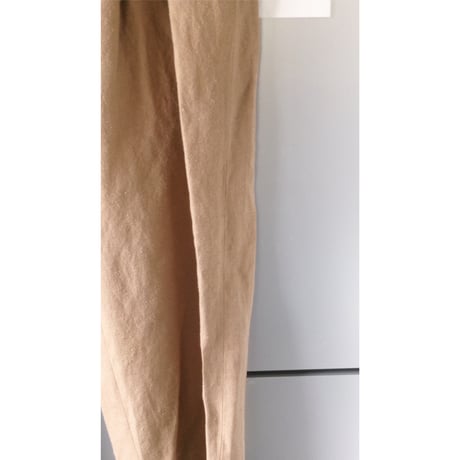 Blanc YM / Linen Silk Oversize Pants *BEIGE