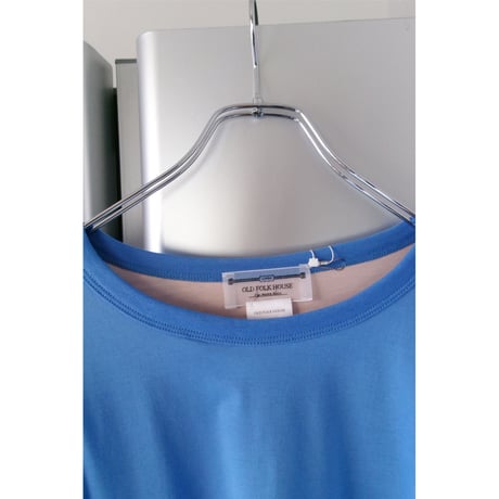 OLD FOLK HOUSE / Reversible Long-Sleeve *Blue & Baby Pink