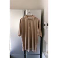 TOZAOU / Uniform Polo *Brown