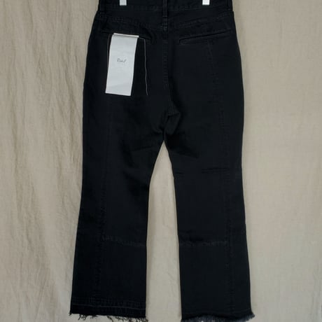 Rich I / JEAN [BOOTS CUT DENIM PANTS] - BLACK