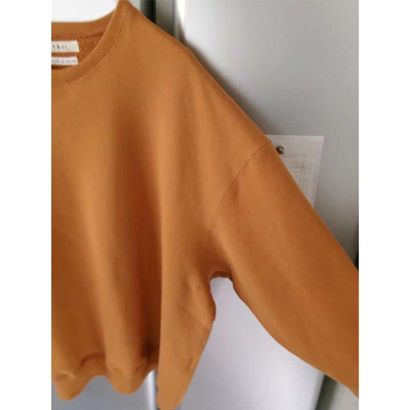 別注] FUJI / CREW NECK SWEAT *ORANGE | AVET