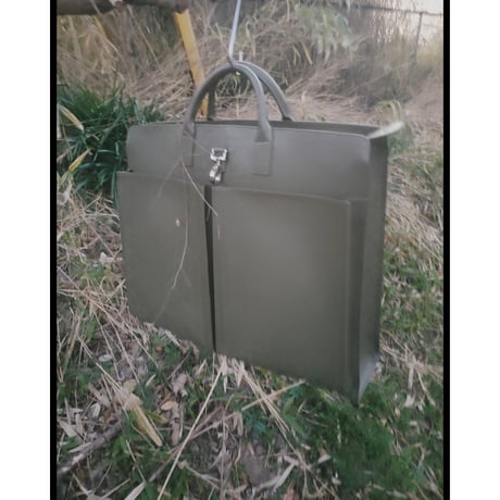 Rich I / RECTANGLE [LEATER HELMET BAG]