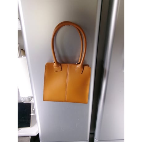 Rich I / P.Rectangle [Leather Helmet Bag・Play] *CAMEL