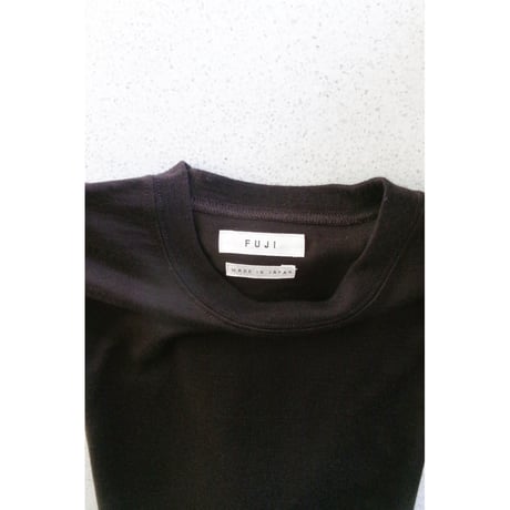 FUJI / WOOL S/S T-SHIRT *BROWN