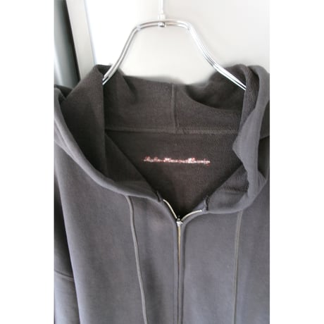 ABELIA EDWARD GOUCHA / CLASSIC ZIP HOODIE *CHARCOAL