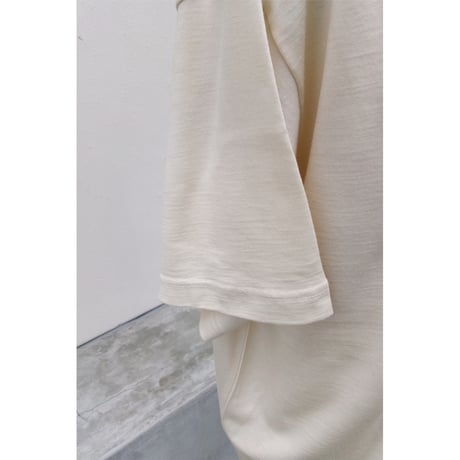 FUJI / WOOL S/S T-SHIRT *IVORY