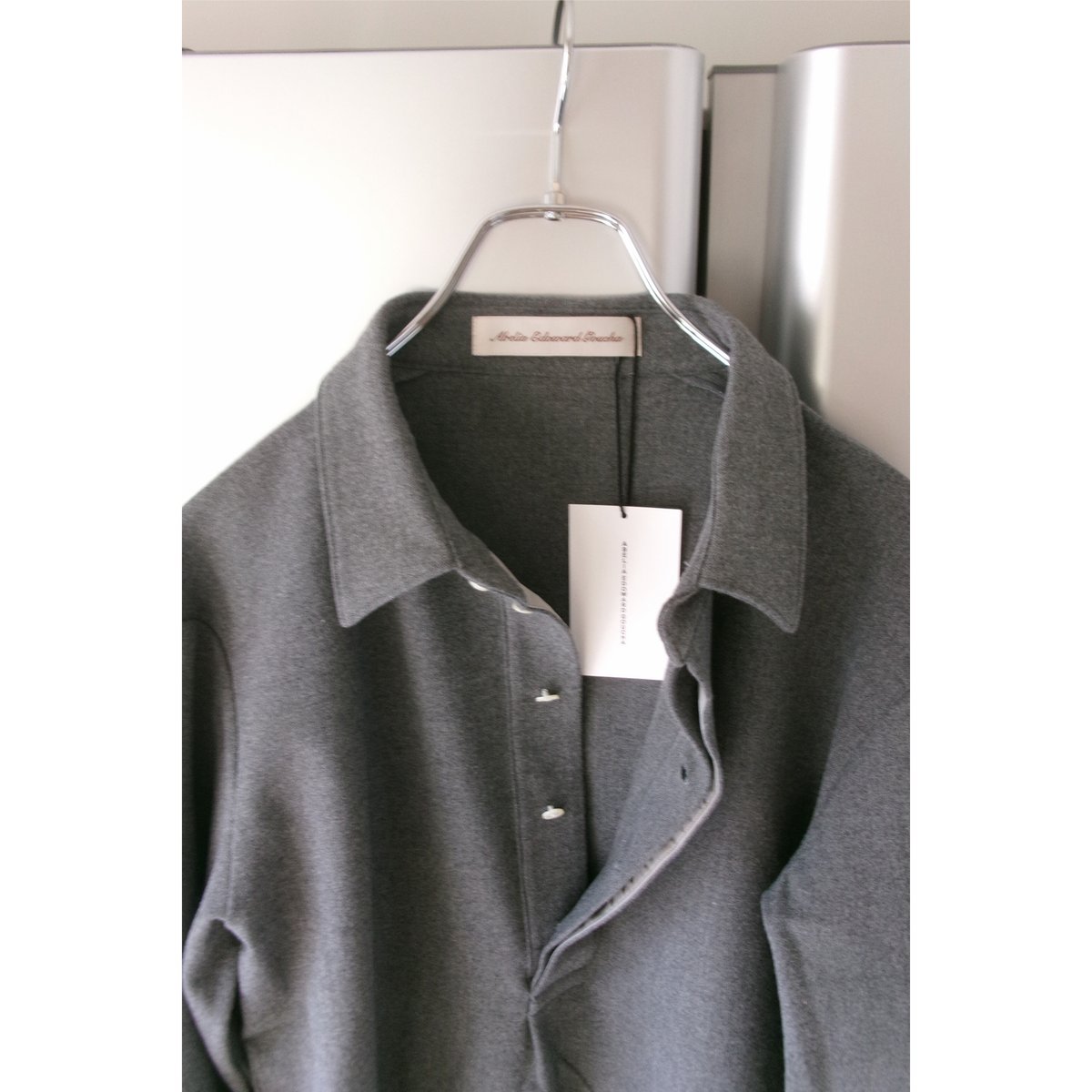 ABELIA EDWARD GOUCHA / LS POLO *GRAY | AVET
