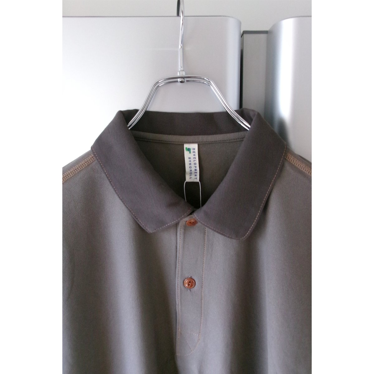 NO ROLL / DRY WASHI L/S POLO *KUCHIBA | AVET