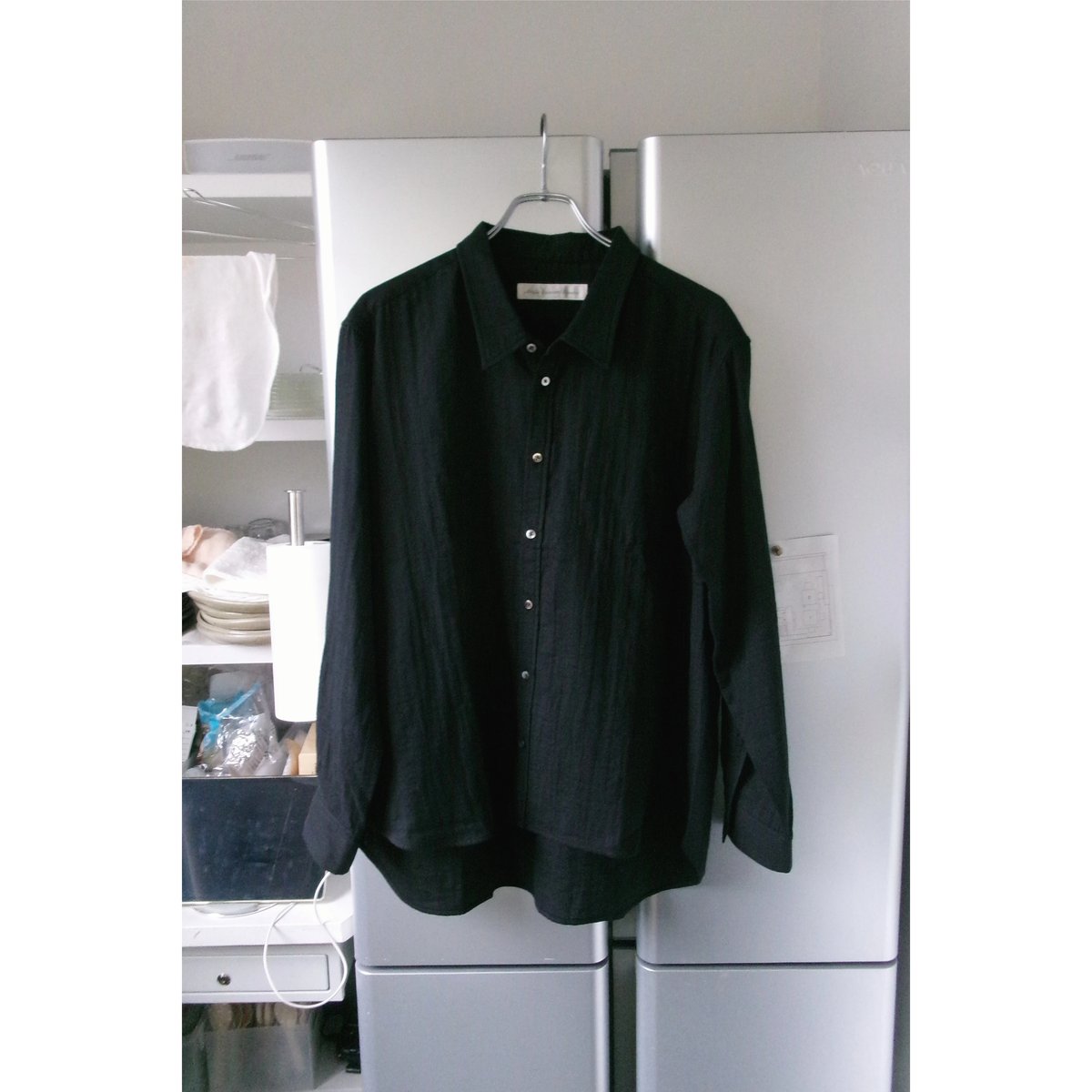 abelia edoward goucha FOME SHIRT ポーカーズ ABELIA EDWARD GOUCHA / FOME SHIRTS Gauze *BLAC