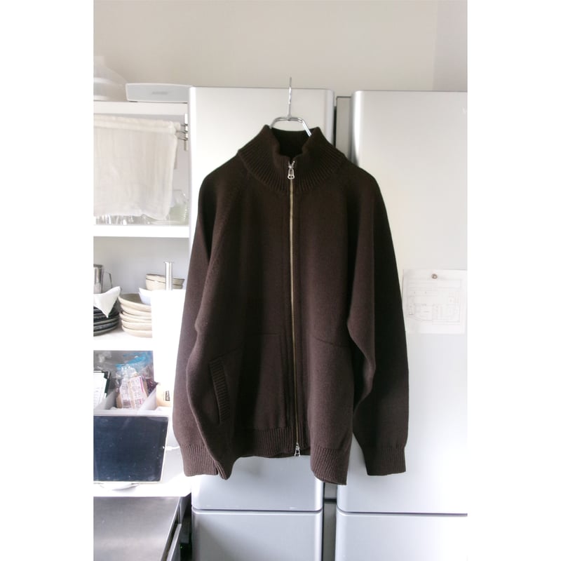 YOKO SAKAMOTO / DRIVERS KNIT *BROWN | AVET