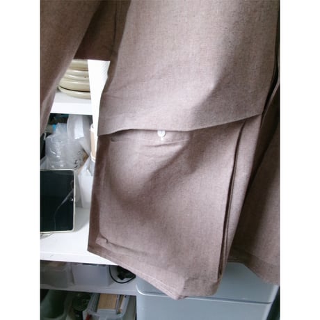NO ROLL / HWR WOOL WEATHER SHIRT *BEIGE