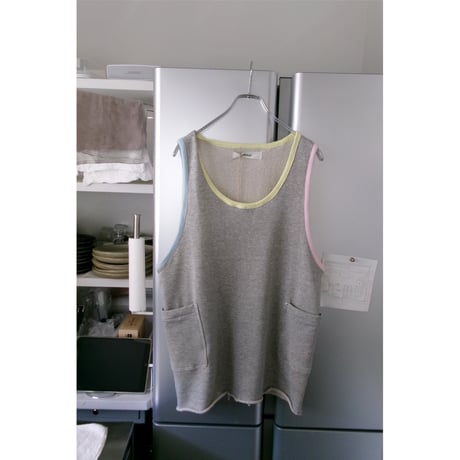 TOZAOU / Part Time Apron *Gray