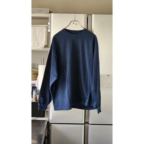 EVCON/ PIGMENT WIDE L/S T-SHIRT *NAVY
